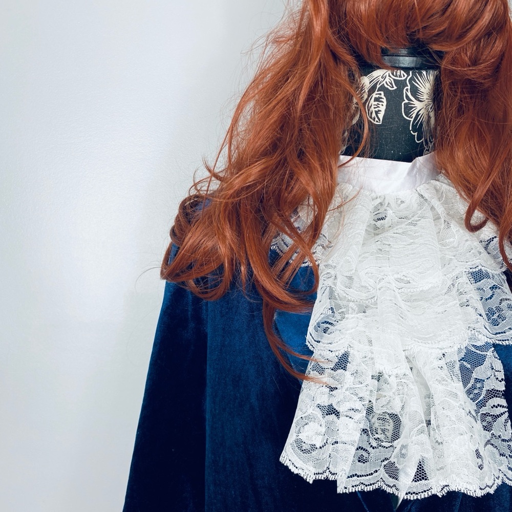 Homemade Austin Powers women blazer dress & wig cosplay costume size large - Picture 2 of 16